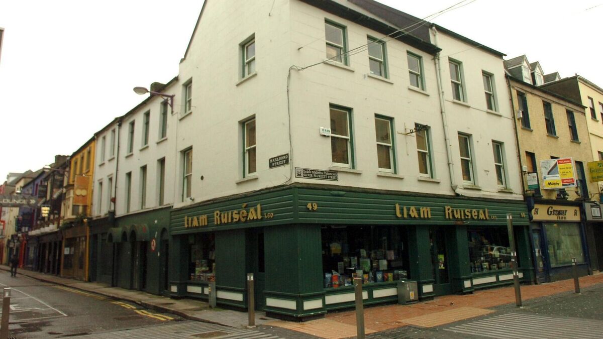 Liam Ruiséal's Bookshop in Cork City, IReland
