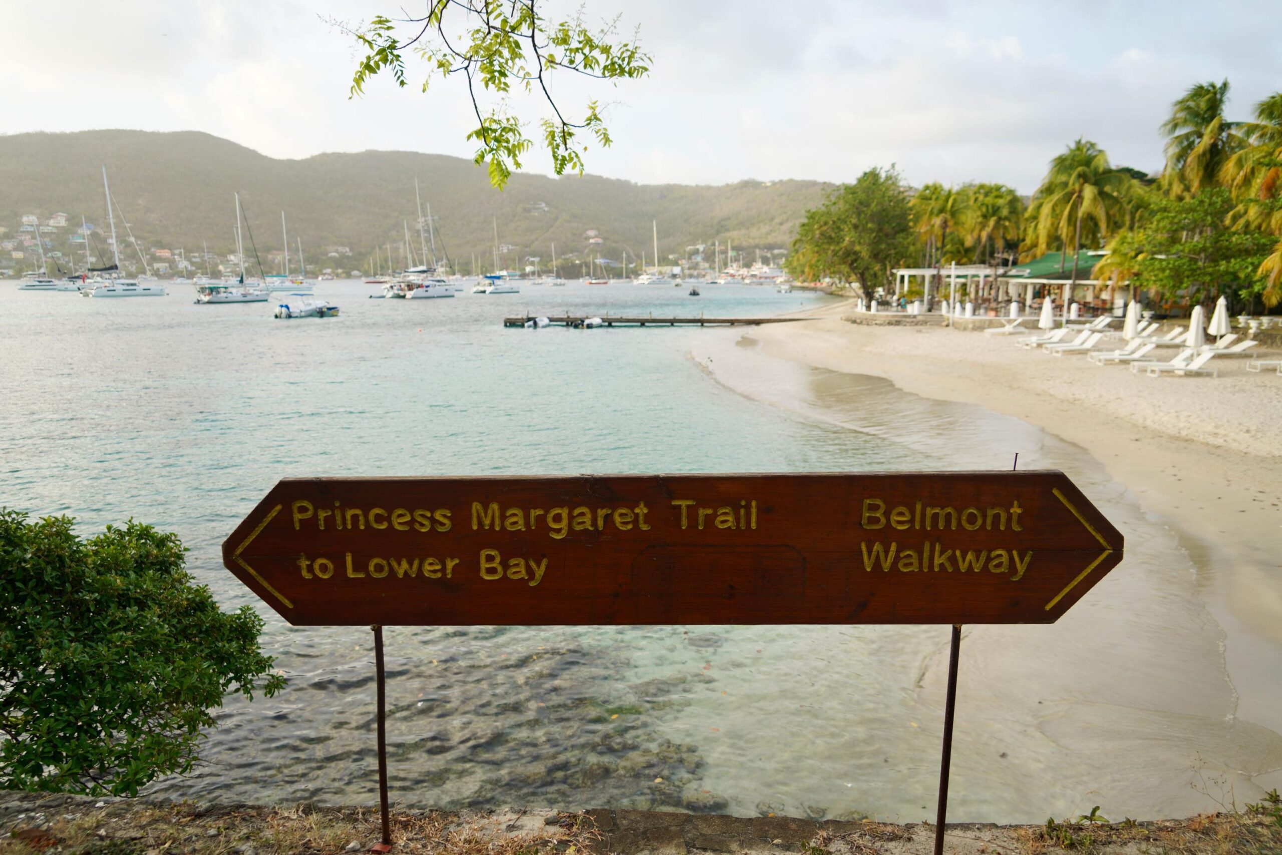Bequia sign