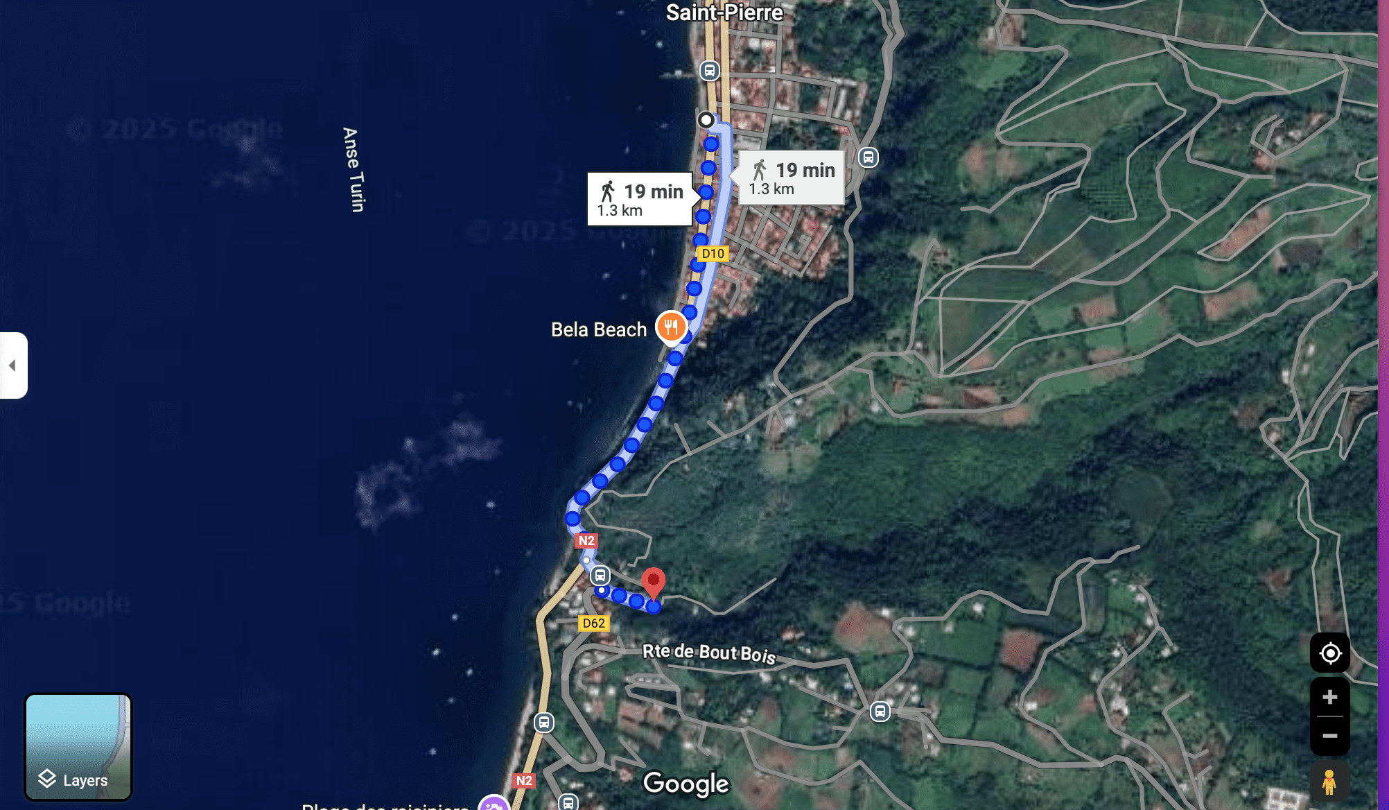 Saint-Pierre Martinique walk to the Martinique Zoo