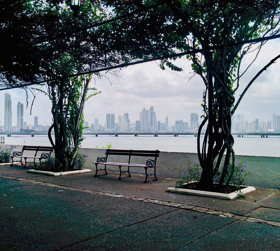 Panama City's Paseo de las Bóvedas