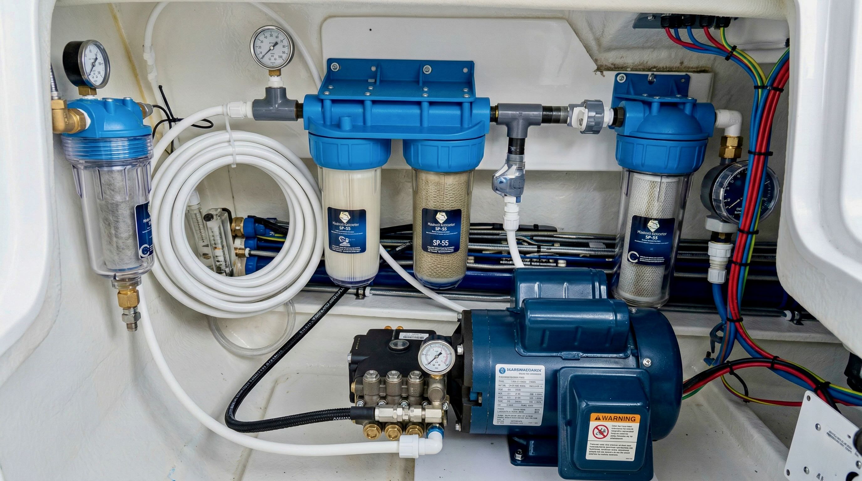 Pacific Crossing—spare water maker