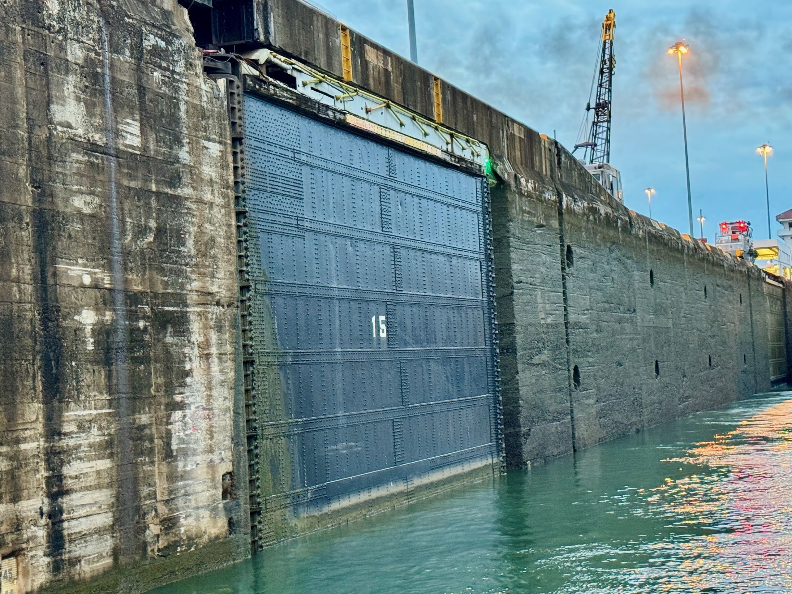 Panama Canal Gatun lock