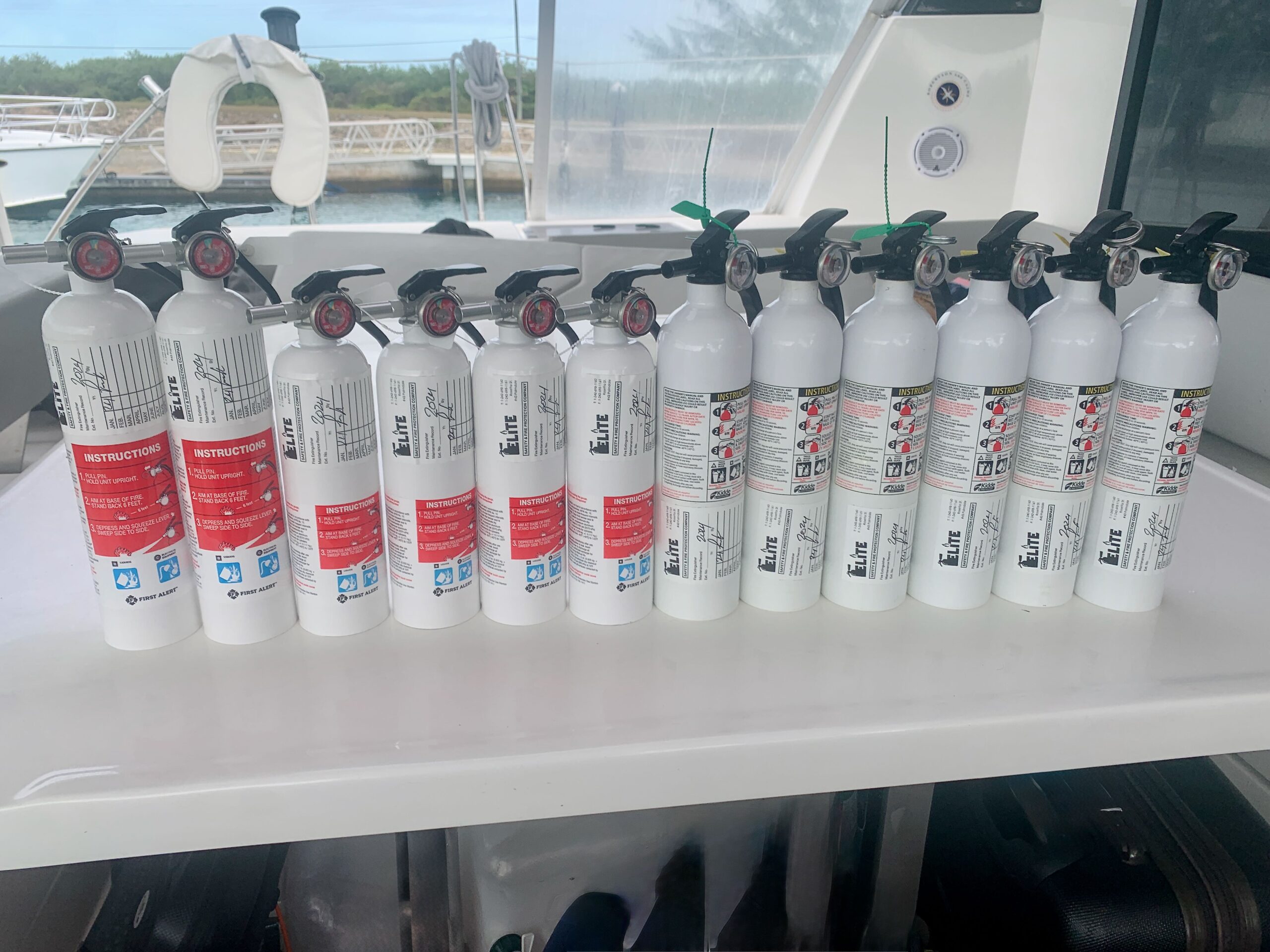 Pacific Crossing Fire Extinguishers