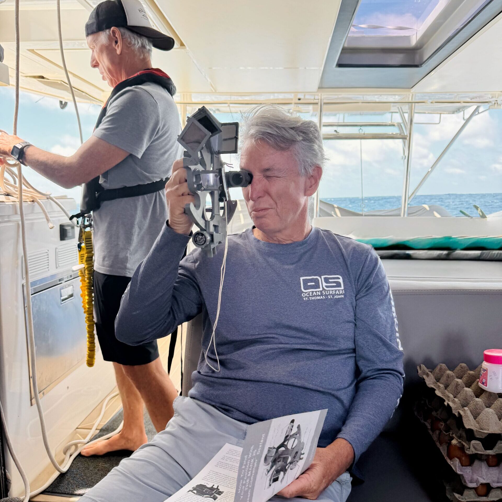 Pacific Crossing -- sextant