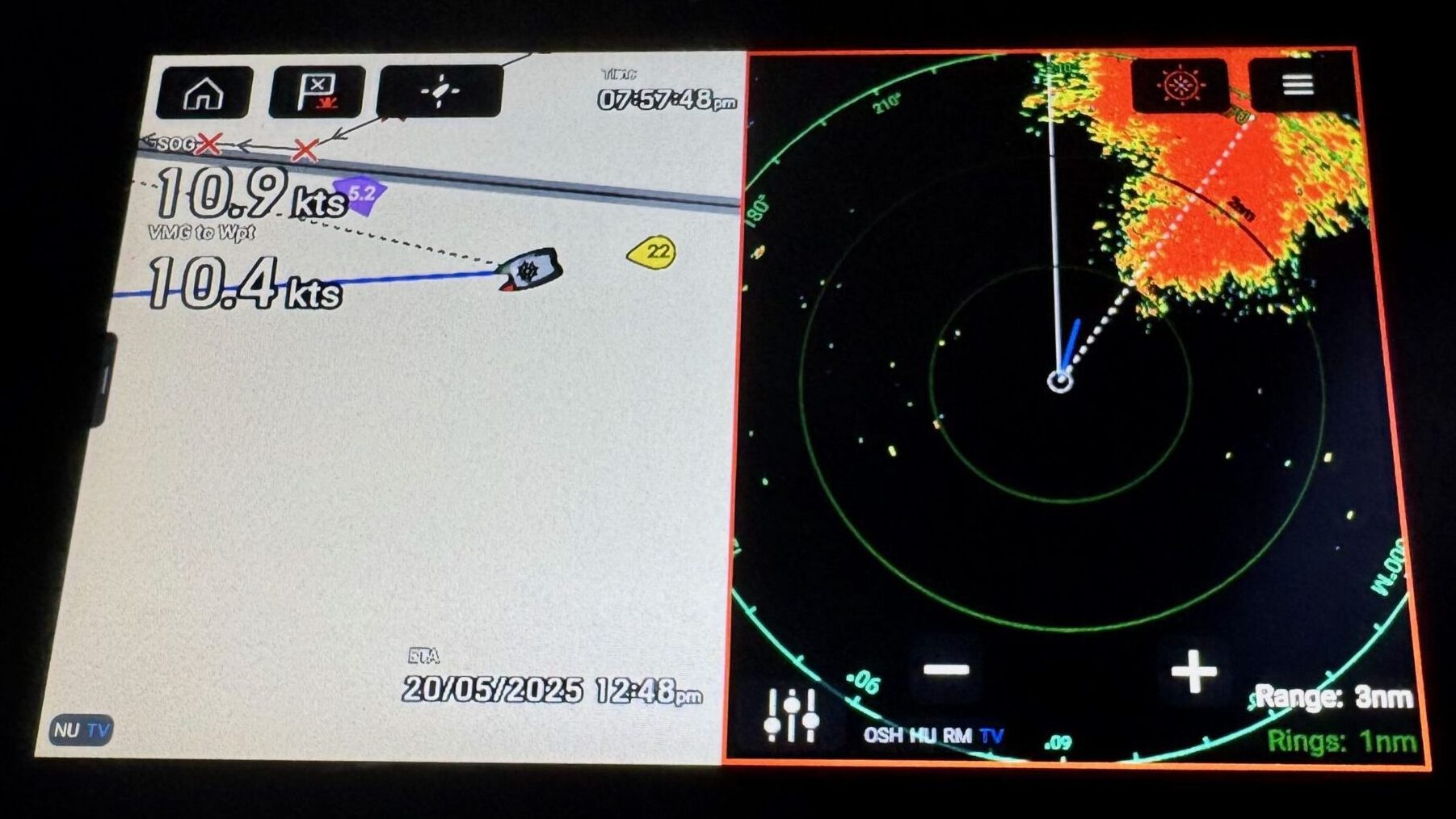 Pacific Crossing squall