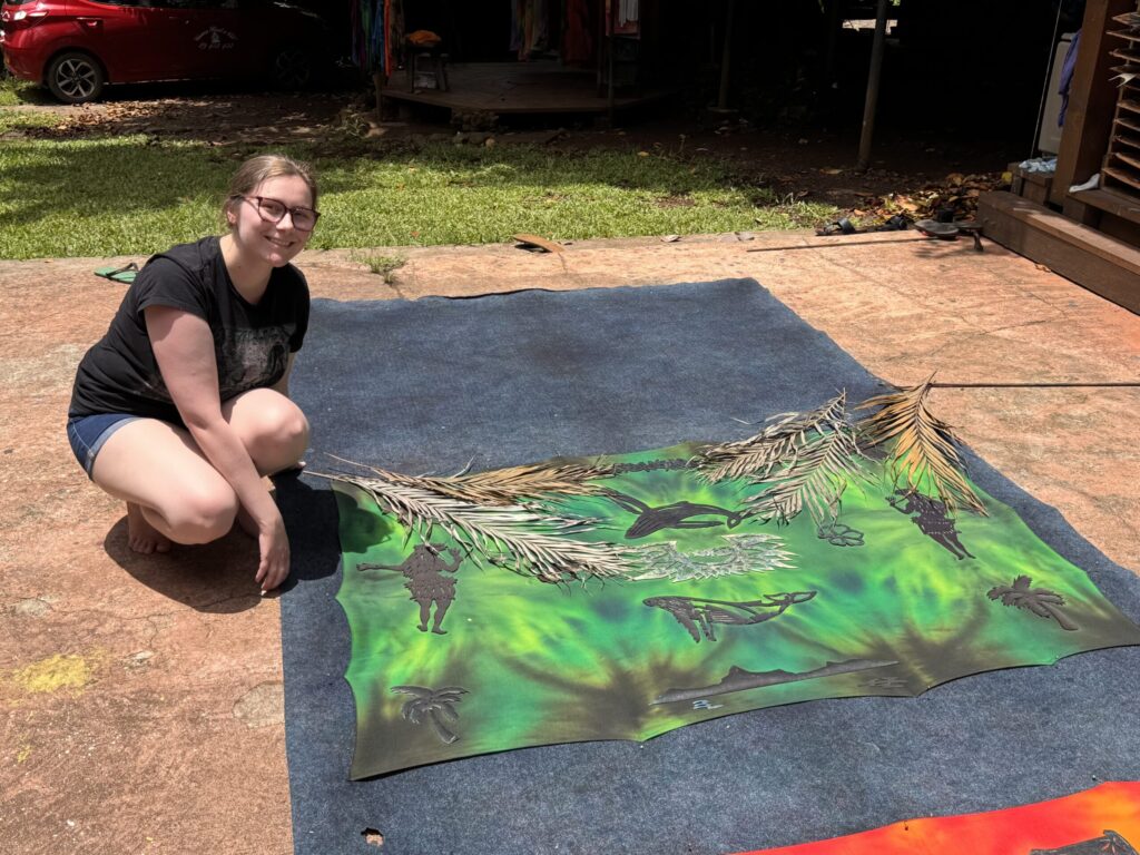 Custom pareo, Mo'orea