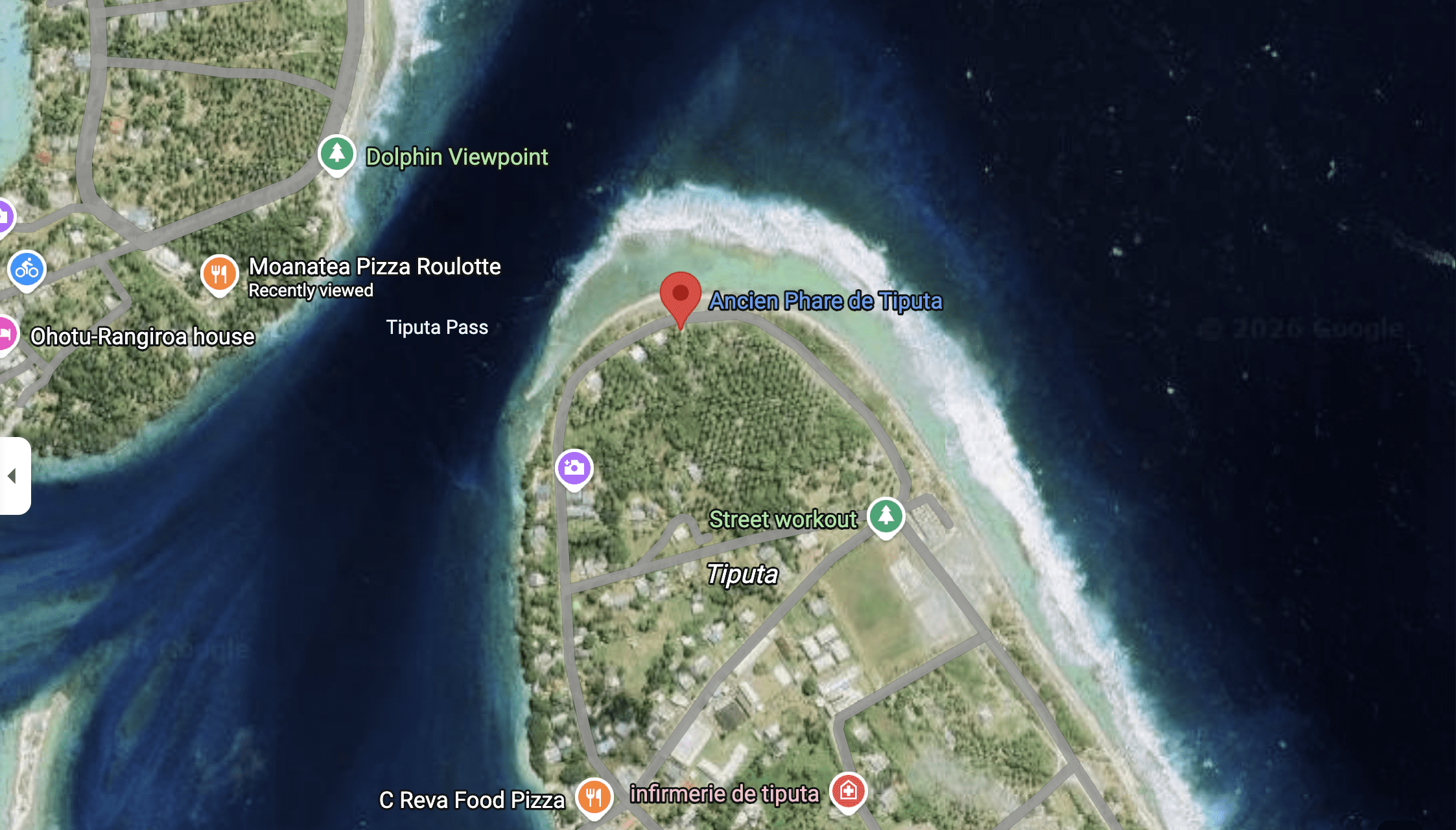 Rangiroa Tiputa Lighthouse