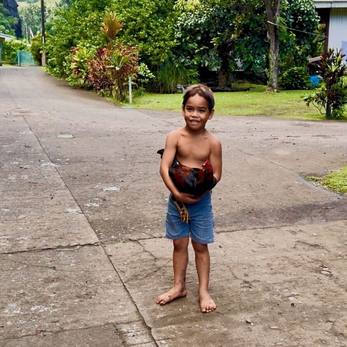 Boy on Fatu Hiva