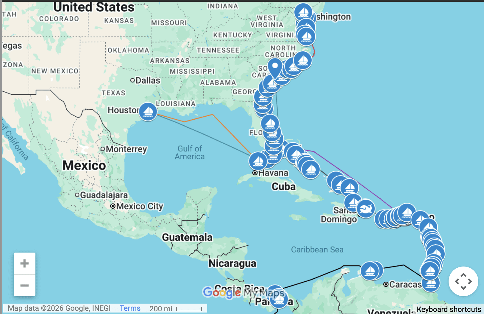 Pacific Crossing training