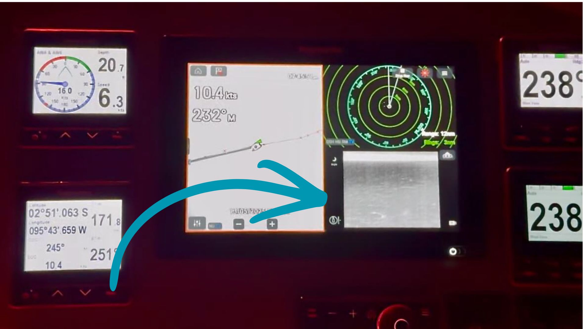 Pacific Crossing—FLIR