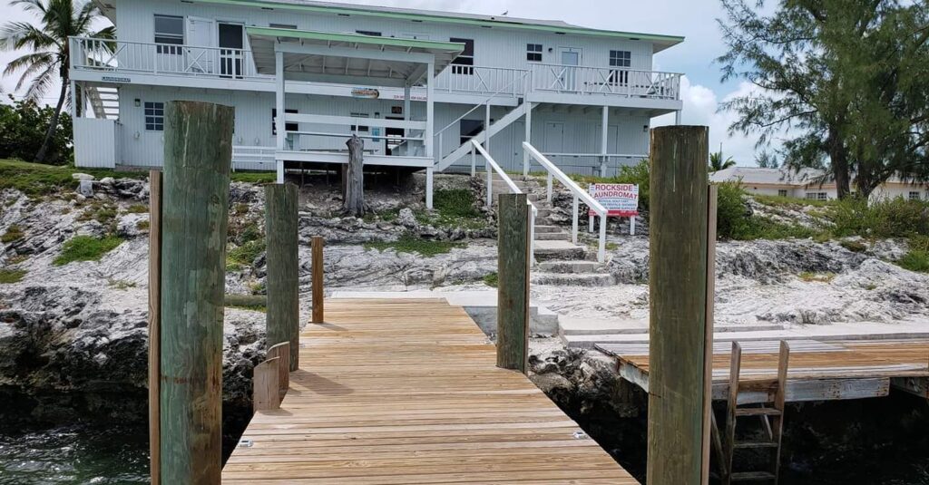 Black Point, Great Guana Cay—Rockside Laundry