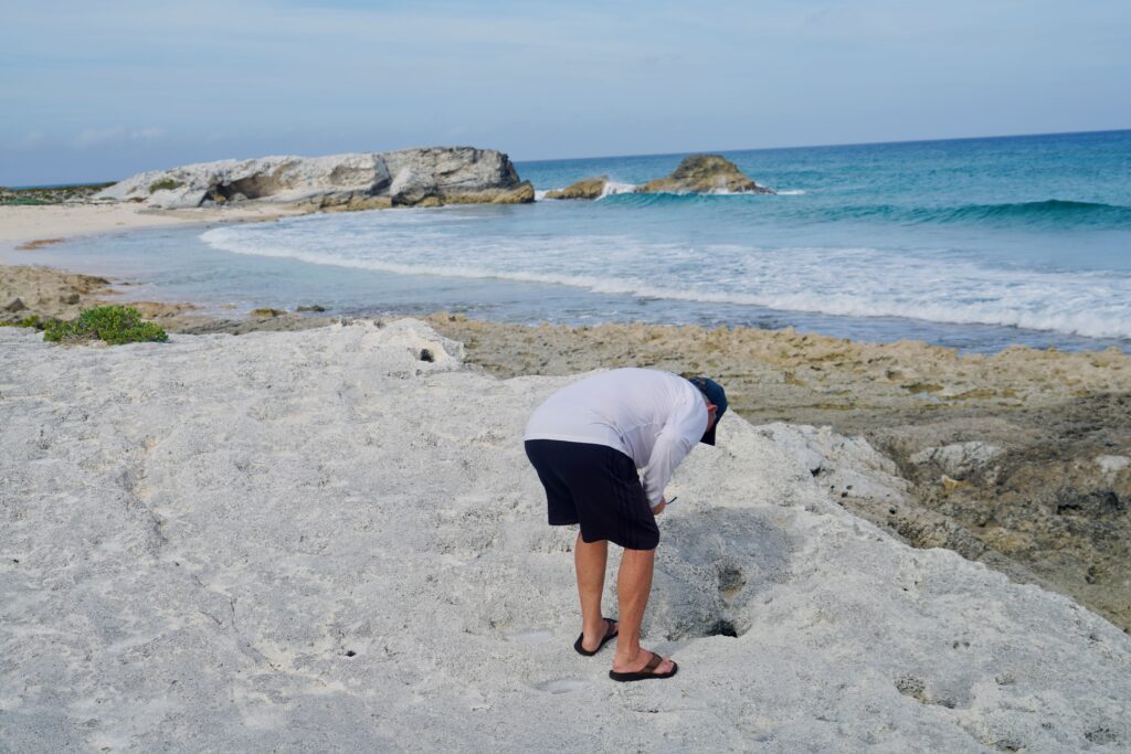 Black Point, Great Guana Cay—Hole n Rock Beach