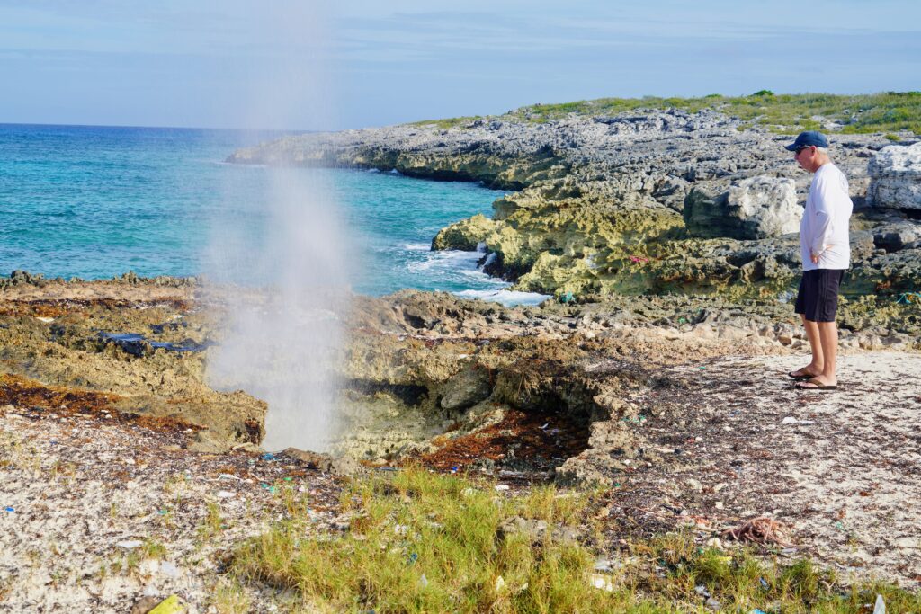 Black Point, Great Guana Cay—Nismo's Blowhole