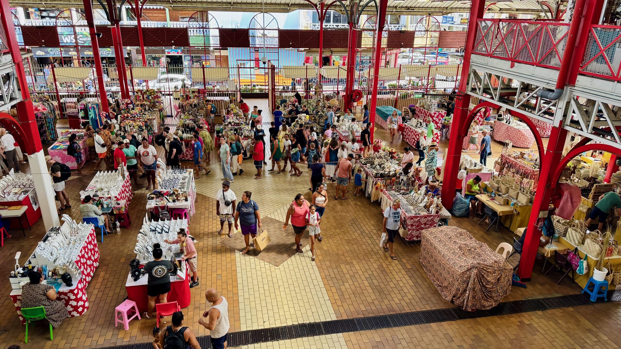 Pape'ete Market in Tahiti