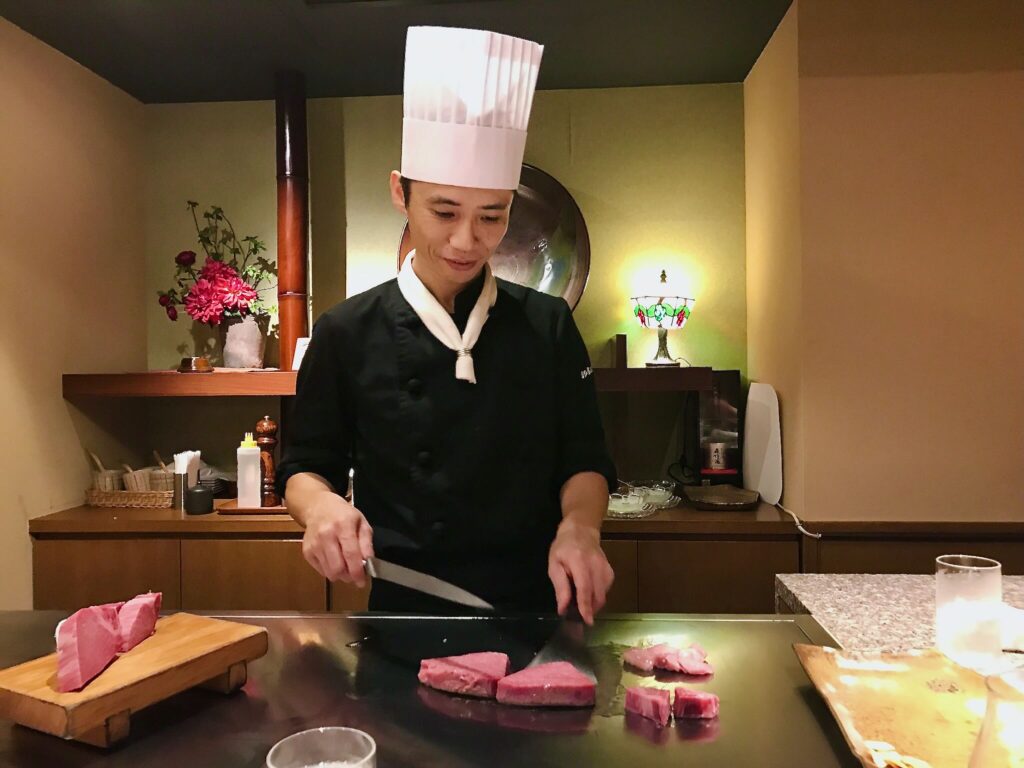 Kobe Japan chef