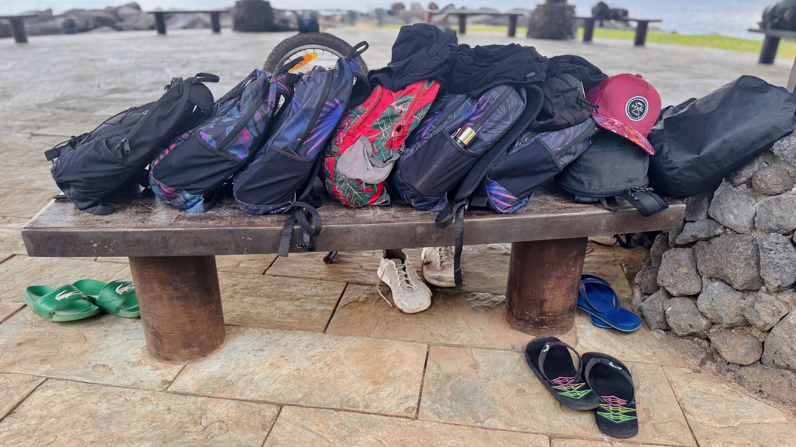 Tahitian va'a practice