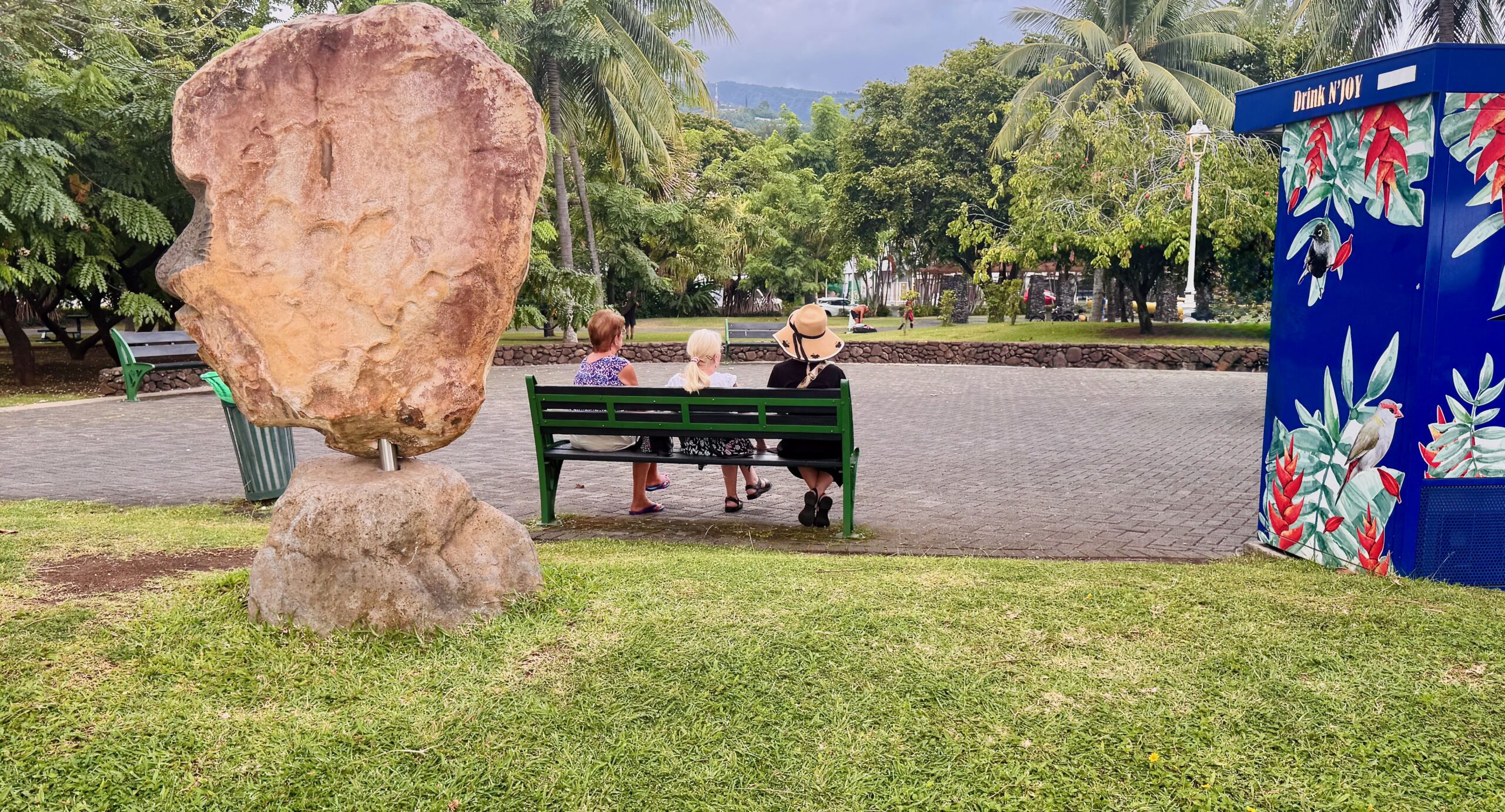 Paofai Park in Tahiti