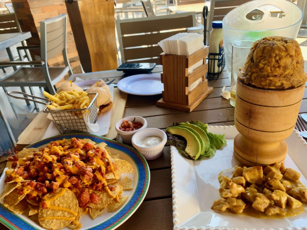 Meal in Puerto Plata