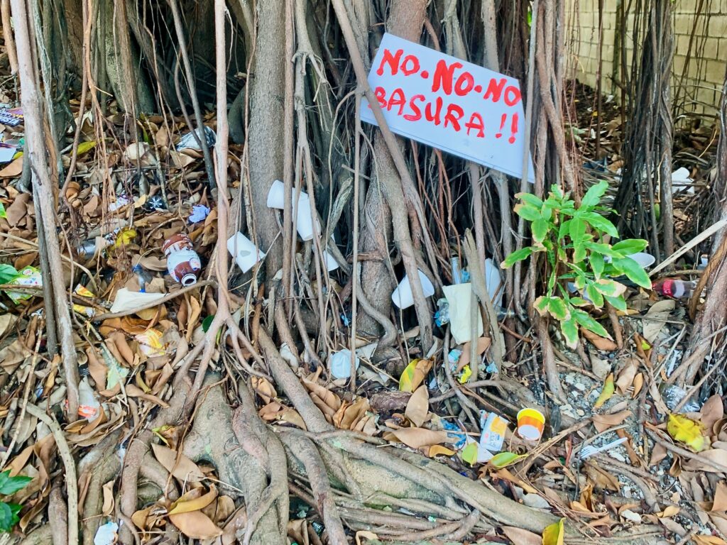 Trash in Puerto Plata