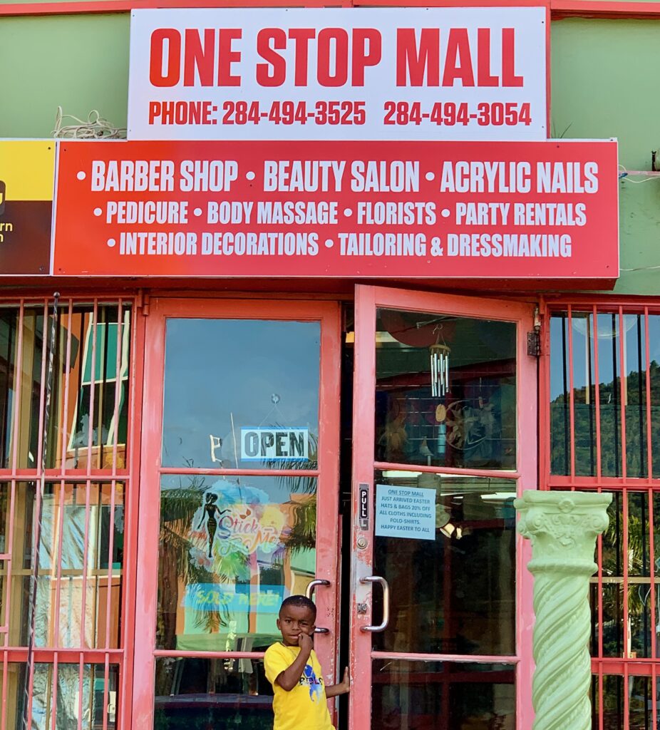 The British Virgin Islands (BVIs)—Road Town, Tortola mall